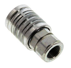 Stahl DN 12,5 Hydraulikkupplung Muffe G 1/2 Zoll Innengewinde ISO 7241-1 A D 20,5mm