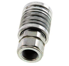 Stahl DN 12,5 Hydraulikkupplung Muffe G 1/2 Zoll Innengewinde ISO 7241-1 A D 20,5mm