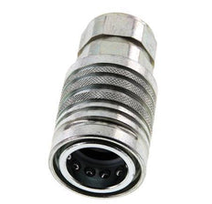 Stahl DN 12,5 Hydraulikkupplung Muffe G 1/2 Zoll Innengewinde ISO 7241-1 A D 20,5mm