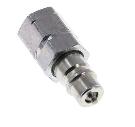 Stahl DN 6.3 Hydraulikkupplung Stecker G 1/4 Zoll Innengewinde ISO 7241-1 A D 12mm