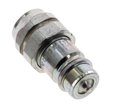 Stahl DN 12,5 Hydraulikkupplung Stecker G 3/8 Zoll Innengewinde ISO 7241-1 A D 20,5mm