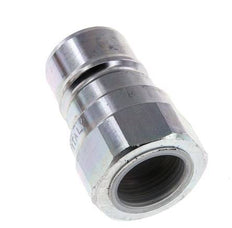 Steel DN 20 Hydraulic Coupling Plug G 3/4 inch Female Threads ISO 7241-1 A D 29.1mm