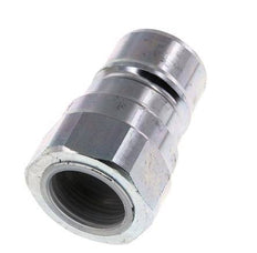 Steel DN 20 Hydraulic Coupling Plug G 3/4 inch Female Threads ISO 7241-1 A D 29.1mm