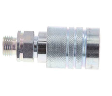 Stahl DN 10 Hydraulikkupplung Muffe 12 mm L Druckring ISO 7241-1 A/8434-1 D 17,3mm