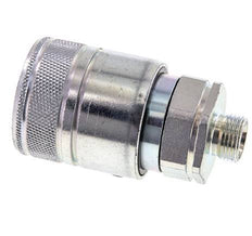 Stahl DN 20 Hydraulikkupplung Muffe 12 mm L Druckring ISO 7241-1 A/8434-1 D 29,1mm