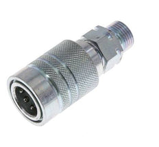 Stahl DN 10 Hydraulikkupplung Muffe 10 mm S Druckring ISO 7241-1 A/8434-1 D 17,3mm