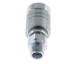 Stahl DN 10 Hydraulikkupplung Muffe 10 mm S Druckring ISO 7241-1 A/8434-1 D 17,3mm