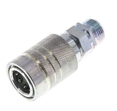 Stahl DN 10 Hydraulikkupplung Muffe 12 mm S Druckring ISO 7241-1 A/8434-1 D 17,3mm