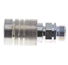 Stahl DN 10 Hydraulikkupplung Muffe 12 mm S Druckring ISO 7241-1 A/8434-1 D 17,3mm