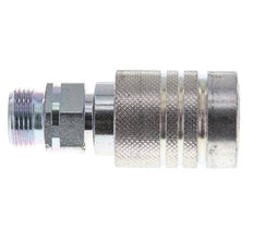 Stahl DN 10 Hydraulikkupplung Muffe 12 mm S Druckring ISO 7241-1 A/8434-1 D 17,3mm