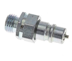 Stahl DN 6.3 Hydraulikkupplung Stopfen 8 mm L Kompressionsring ISO 7241-1 A/8434-1 D 12mm