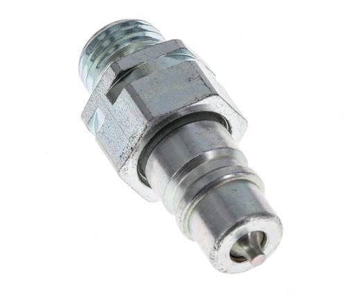 Stahl DN 6.3 Hydraulikkupplung Stopfen 8 mm L Kompressionsring ISO 7241-1 A/8434-1 D 12mm