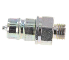 Stahl DN 10 Hydraulikkupplung Stopfen 8 mm L Kompressionsring ISO 7241-1 A/8434-1 D 17,3mm