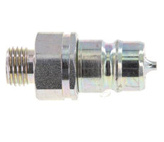 Stahl DN 10 Hydraulikkupplung Stopfen 8 mm L Kompressionsring ISO 7241-1 A/8434-1 D 17,3mm