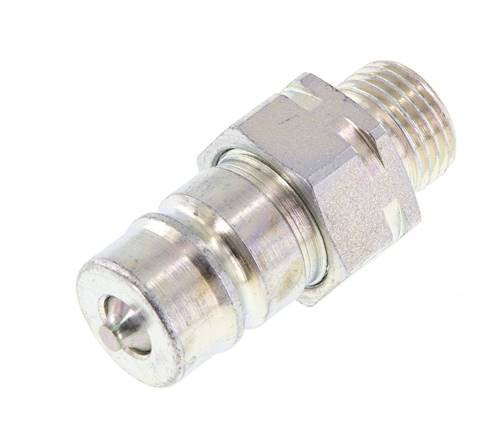 Stahl DN 10 Hydraulikkupplung Stopfen 12 mm L Kompressionsring ISO 7241-1 A/8434-1 D 17,3mm