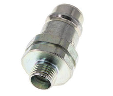 Stahl DN 12,5 Hydraulikkupplung Stecker 10 mm L Druckring ISO 7241-1 A/8434-1 D 20,5mm