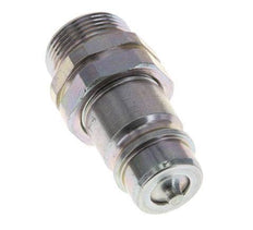 Stahl DN 12,5 Hydraulikkupplung Stopfen 18 mm L Druckring ISO 7241-1 A/8434-1 D 20,5 mm