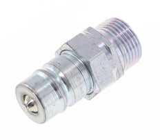Stahl DN 10 Hydraulikkupplung Stopfen 12 mm S Kompressionsring ISO 7241-1 A/8434-1 D 17,3mm