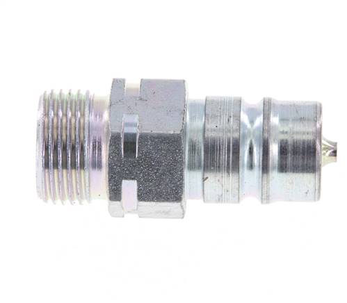 Stahl DN 10 Hydraulikkupplung Stopfen 12 mm S Kompressionsring ISO 7241-1 A/8434-1 D 17,3mm