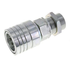Stahl DN 25 Hydraulikkupplung Muffe 25 mm S Druckringschott ISO 7241-1 A/8434-1 D 34,3mm