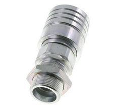 Stahl DN 25 Hydraulikkupplung Muffe 25 mm S Druckringschott ISO 7241-1 A/8434-1 D 34,3mm