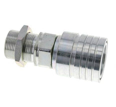 Stahl DN 25 Hydraulikkupplung Muffe 25 mm S Druckringschott ISO 7241-1 A/8434-1 D 34,3mm