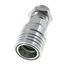 Stahl DN 25 Hydraulikkupplung Muffe 25 mm S Druckringschott ISO 7241-1 A/8434-1 D 34,3mm