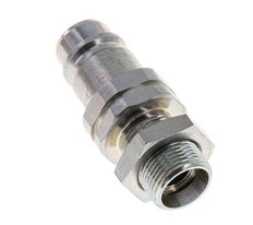 Stahl DN 12,5 Hydraulikkupplung Stopfen 15 mm L Druckring Schott ISO 7241-1 A/8434-1 D 20,5 mm
