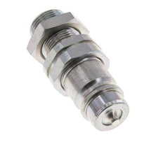Stahl DN 12,5 Hydraulikkupplung Stopfen 15 mm L Druckring Schott ISO 7241-1 A/8434-1 D 20,5 mm