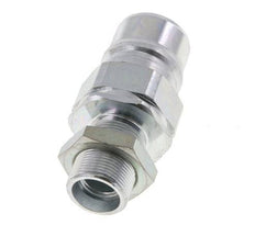 Stahl DN 25 Hydraulikkupplung Stecker 18 mm L Druckring Schott ISO 7241-1 A/8434-1 D 34,3mm