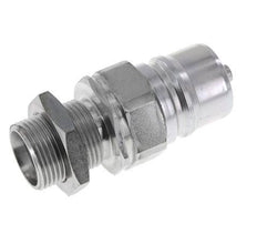 Stahl DN 25 Hydraulikkupplung Stopfen 22 mm L Druckring Schott ISO 7241-1 A/8434-1 D 34,3mm