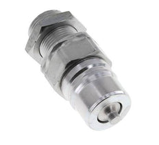 Stahl DN 25 Hydraulikkupplung Stopfen 22 mm L Druckring Schott ISO 7241-1 A/8434-1 D 34,3mm