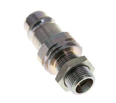Stahl DN 12,5 Hydraulikkupplung Stopfen 12 mm S Kompressionsring Schott ISO 7241-1 A/8434-1 D 20,5mm