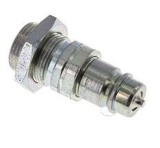 Stahl DN 12,5 Hydraulikkupplung Stopfen 20 mm S Druckring Schott ISO 7241-1 A/8434-1 D 20,5 mm