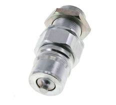 Stahl DN 25 Hydraulikkupplung Stopfen 20 mm S Druckring Schottwand ISO 7241-1 A/8434-1 D 34,3mm