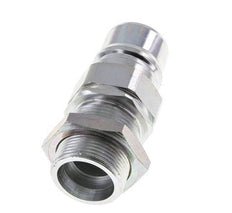 Stahl DN 25 Hydraulikkupplung Stopfen 25 mm S Druckring Schottwand ISO 7241-1 A/8434-1 D 34,3mm
