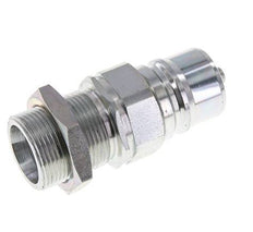 Stahl DN 25 Hydraulikkupplung Stopfen 25 mm S Druckring Schottwand ISO 7241-1 A/8434-1 D 34,3mm