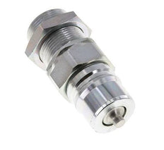Stahl DN 25 Hydraulikkupplung Stopfen 25 mm S Druckring Schottwand ISO 7241-1 A/8434-1 D 34,3mm
