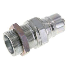 Stahl DN 25 Hydraulikkupplung Stopfen 30 mm S Druckring Schottwand ISO 7241-1 A/8434-1 D 34,3mm