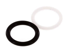 PTFE/NBR-Dichtungssatz für ISO 7241-1 A Hydraulikkupplung (12 mm und 26 mm) [2 Stück]