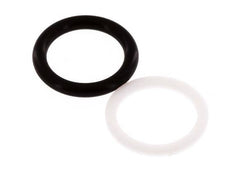 PTFE/NBR-Dichtungssatz für ISO 7241-1 A Hydraulikkupplung (12 mm und 26 mm) [2 Stück]