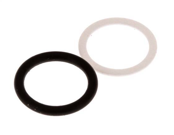PTFE/NBR-Dichtungssatz für ISO 7241-1 A Hydraulikkupplung (16 mm und 31 mm) [2 Stück]