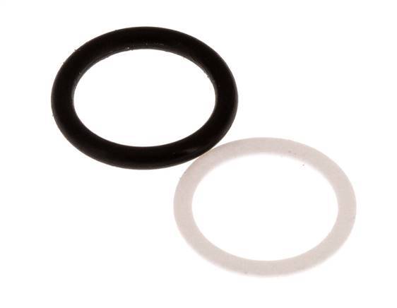 PTFE/NBR-Dichtungssatz für ISO 7241-1 A Hydraulikkupplung (16 mm und 31 mm) [2 Stück]
