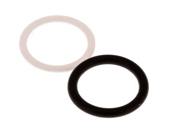 PTFE/NBR-Dichtungssatz für ISO 7241-1 A Hydraulikkupplung (16 mm und 31 mm) [2 Stück]