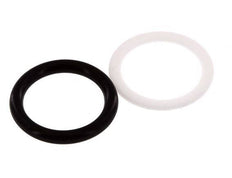 PTFE/NBR-Dichtungssatz für ISO 7241-1 A Hydraulikkupplung (20,5 mm und 38 mm) [5 Stück]