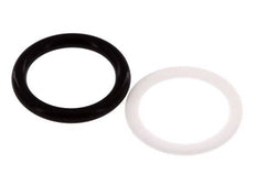 PTFE/NBR-Dichtungssatz für ISO 7241-1 A Hydraulikkupplung (20,5 mm und 38 mm) [5 Stück]