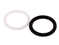 PTFE/NBR-Dichtungssatz für ISO 7241-1 A Hydraulikkupplung (20,5 mm und 38 mm) [5 Stück]