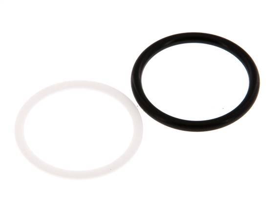 PTFE/NBR-Dichtungssatz für ISO 7241-1 A Hydraulikkupplung (29,1 mm und 46 mm) [2 Stück]