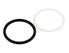 PTFE/NBR-Dichtungssatz für ISO 7241-1 A Hydraulikkupplung (29,1 mm und 46 mm) [2 Stück]