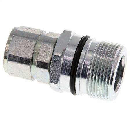 Stahl DN 12,5 Hydraulikkupplung Muffe M22x1,5 Innengewinde ISO 14541 D M36 x 2